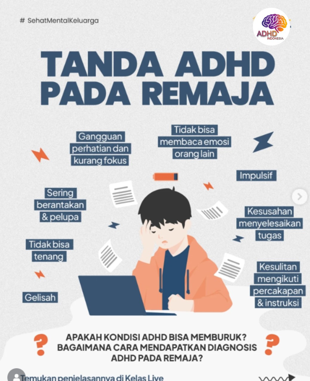 Screening ADHD Non-Diagnostik: Edukasi Awal bagi Orang Tua di Kabupaten Konawe Utara