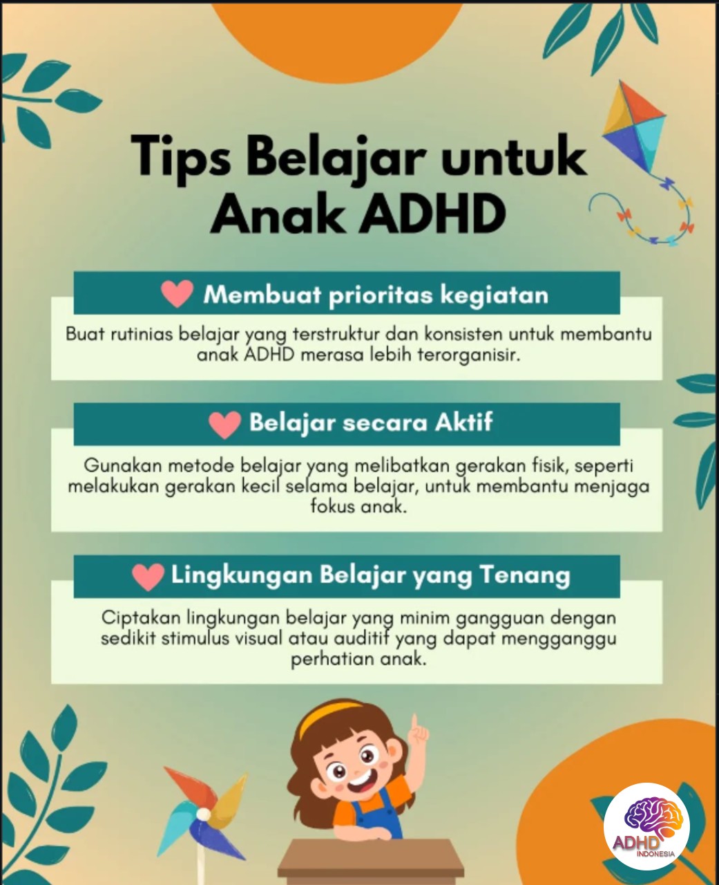 Strategi Belajar yang Cocok untuk Anak ADHD di Kabupaten Konawe Utara